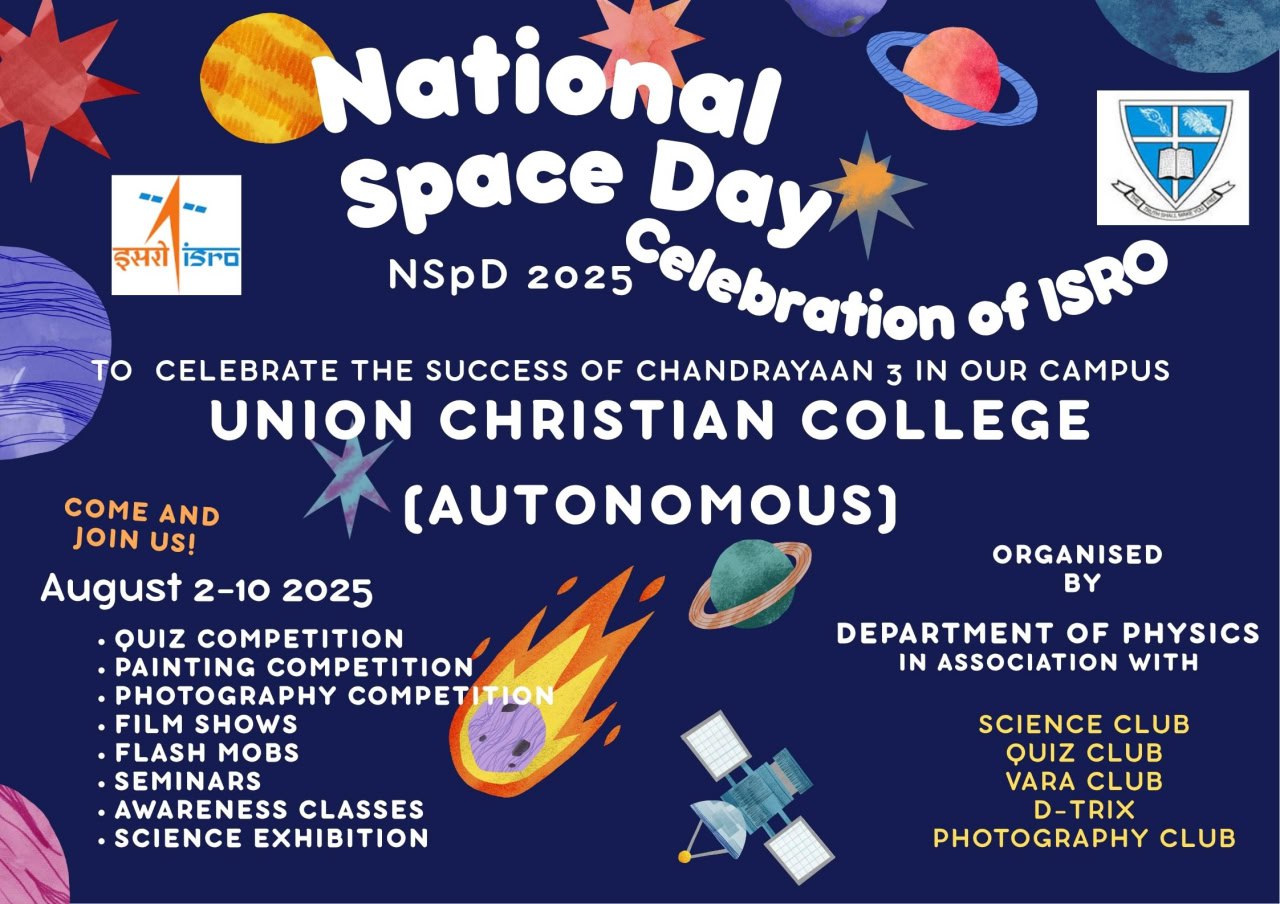 National Space Day Celebration of ISRO