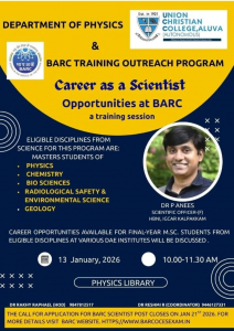 Career as a Scientist