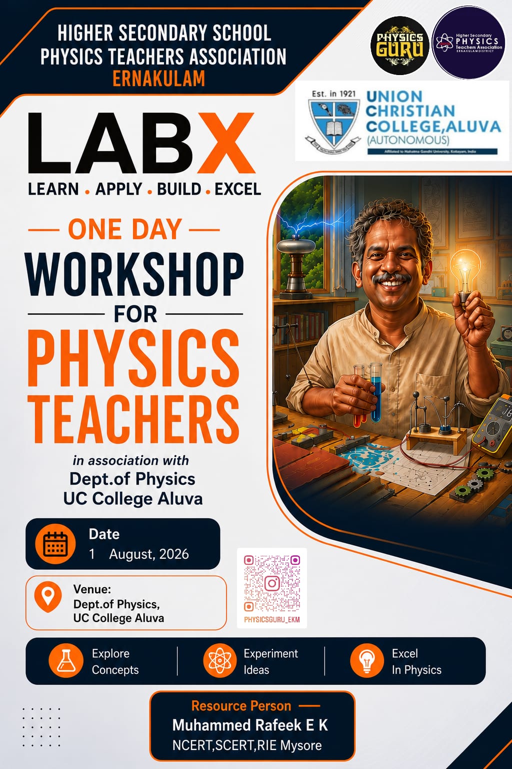 LabX – One Day workshop for Physics teachers